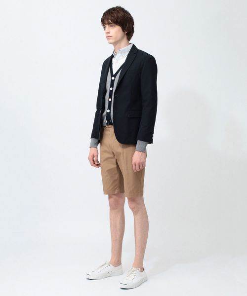 koe×THOM BROWNE（コエトムブラウン）の「[koe×THOM BROWNE]MENS SHORTS（その他パンツ・メンズ・キャメル/ストライプ・LARGE/MEDIUM/SMALL）」の9枚目の写真