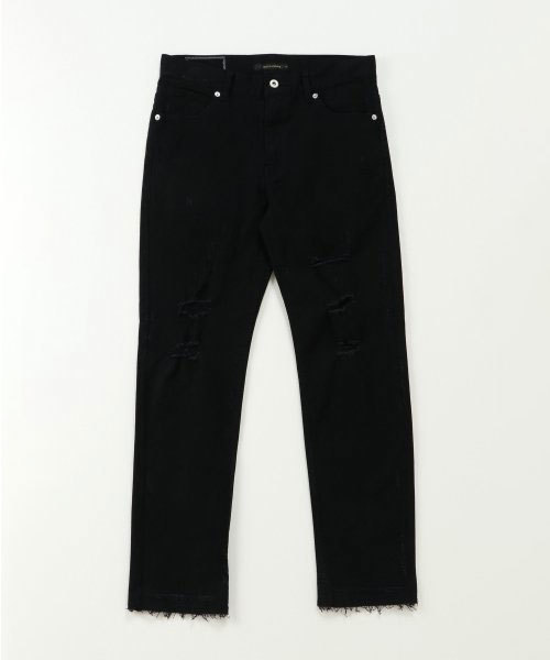 VENCEEXCHANGE（ヴァンスエクスチェンジ）の「カラーダメージスキニーパンツ（その他パンツ・メンズ・ホワイト/ブラック・LARGE/MEDIUM/SMALL）」の2枚目の写真