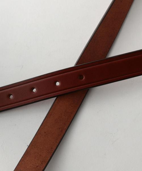 TORY LEATHER（トリーレザー）の「＜TORY＞ Creased Belt/ベルト¨（ベルト・メンズ・ブラック/ブラウン・34inch/30inch/32inch）」の4枚目の写真