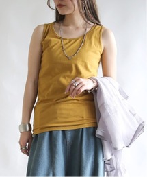 PATOU イエロー ロゴ タンクトップ Patou | Sale
