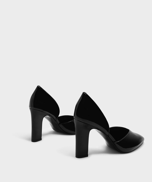 CHARLES & KEITH(チャールズ & キース)の「テパードドルセイヒール / TAPERED D'ORSAY HEELS(パンプス・レディース・ライトグレー/ブラック/ブラウン系その他・22.5cm/23cm/23.5cm/24.5cm/25cm/25.5cm)」の6枚目の写真
