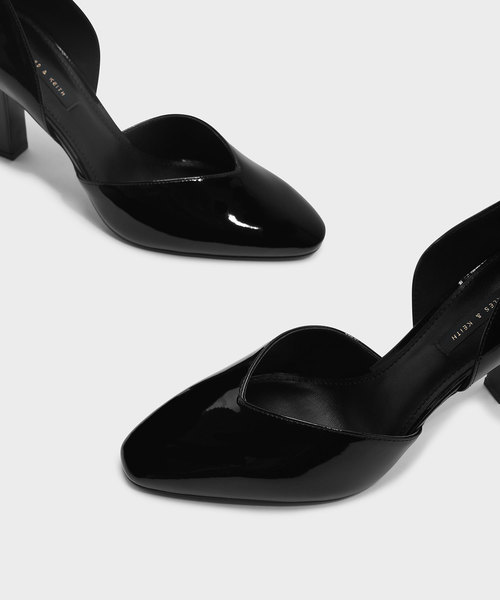 CHARLES & KEITH(チャールズ & キース)の「テパードドルセイヒール / TAPERED D'ORSAY HEELS(パンプス・レディース・ライトグレー/ブラック/ブラウン系その他・22.5cm/23cm/23.5cm/24.5cm/25cm/25.5cm)」の7枚目の写真