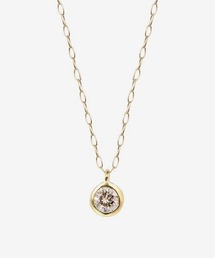K18 イエローゴールド ダイヤモンド（0.15ct）ネックレス ESTELLE/エステール WEB限定