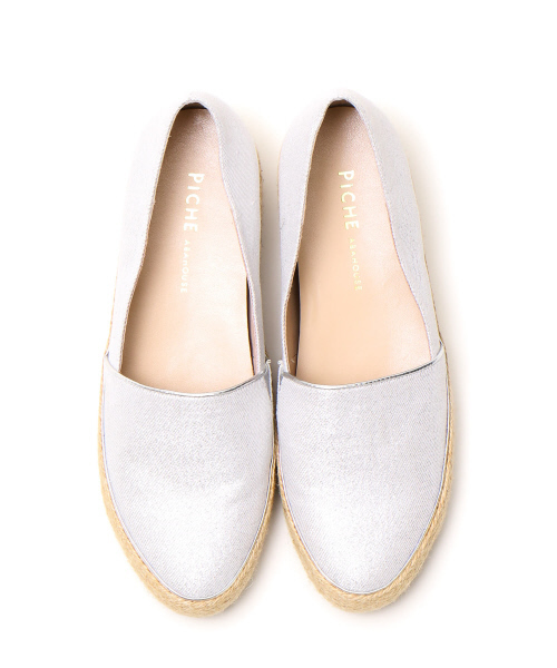 PICHE ABAHOUSE（ピシェ アバハウス）の「インヒールスリッポン（スリッポン・レディース・ホワイト/シルバー/ブラック/その他・39/40/38/37/35/36/34）」の4枚目の写真