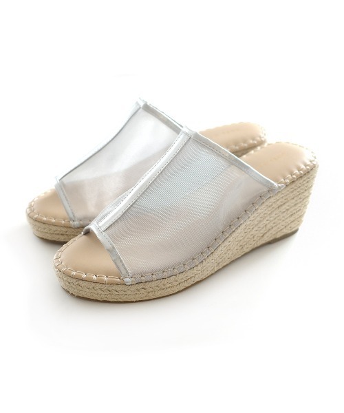 AmiAmi（アミアミ）の「ジュートウエッジサボサンダル（サンダル・レディース・ブラウン/シルバー/ブラック/サンドベージュ/ホワイト/ゴールド/グレイッシュベージュ/ベージュ系その他/シルバー系その他/カーキ/ライラック/シルバー系その他2/ベージュ系その他2/シルバー系その他3/ブラック系その他・35/39/38/34/40/37/36）」の14枚目の写真