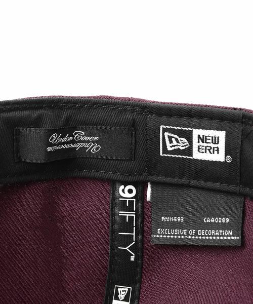 UNDERCOVER（アンダーカバー）の「MUU9H01-2（キャップ・メンズ・ブラック/ブルー/ボルドー・FREE）」の8枚目の写真