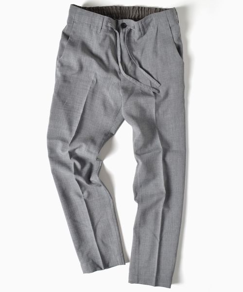 SHIPS（シップス）の「SC: ドライ ストレッチ テーパード セットアップ イージーパンツ□（その他パンツ・メンズ・グレー/ブルー/ネイビー・SMALL/MEDIUM/LARGE/X-LARGE）」の2枚目の写真