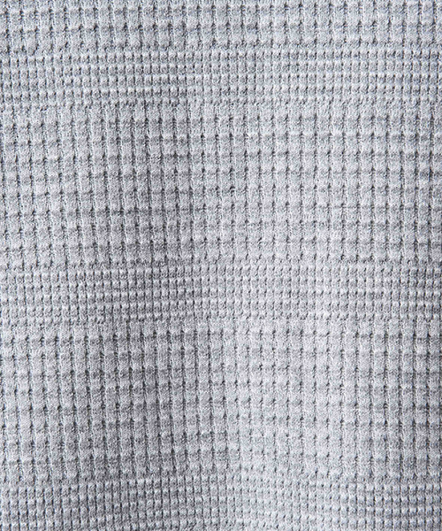 NO ID.(ノーアイディ)の「mlt2265-CトランスファーボーダーC-NロンT(Tシャツ/カットソー・メンズ・アッシュグレー/アイボリー/カーキ/ブラック・1/2)」の20枚目の写真