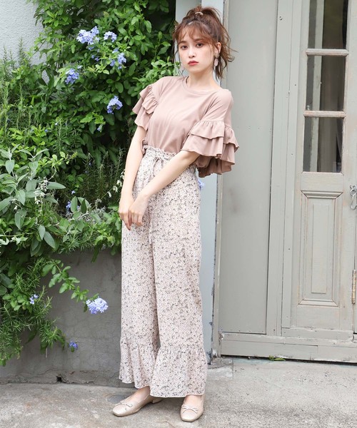 one after another NICE CLAUP（ワンアフターアナザーナイスクラップ）の「スカラップ バレエシューズ（バレエシューズ・レディース・ピンク/ゴールド/ラベンダー・SMALL/MEDIUM/LARGE）」の5枚目の写真