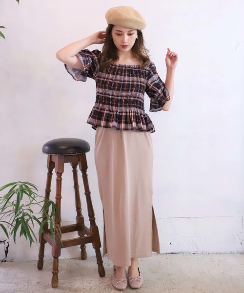 one after another NICE CLAUP（ワンアフターアナザーナイスクラップ）の「スカラップ バレエシューズ（バレエシューズ・レディース・ピンク/ゴールド/ラベンダー・SMALL/MEDIUM/LARGE）」の8枚目の写真