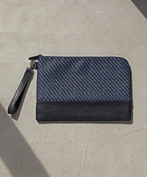 green label relaxing（グリーンレーベルリラクシング）の「SC GLR A4 クラッチバッグ ◆（クラッチバッグ・メンズ・ベージュ/ネイビー/ブラック/その他1・FREE）」の3枚目の写真