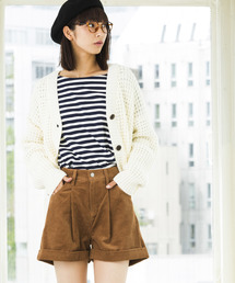 WEGO | WEGO/コーデュロイハイウエストショーツ(その他パンツ)