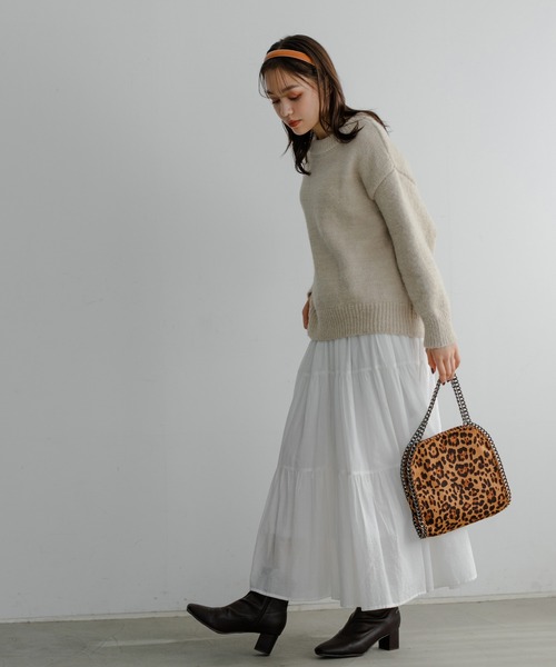 Edit Sheen(エディットシーン)の「グリッターチェーンバッグ(ハンドバッグ・レディース・ブラック/グレー/レオパード/パイソン/カーキ/ベージュ/ネイビー・FREE)」の17枚目の写真