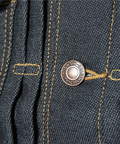 coen（コーエン）の「EASYスキニーリジットジャケット13AW Gジャン（デニムジャケット・メンズ・ネイビー・SMALL/MEDIUM/LARGE/X-LARGE）」の9枚目の写真