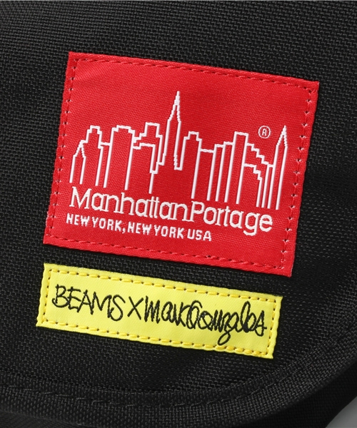 BEAMS（ビームス）の「Manhattan Portage×BEAMS / 別注 1606V GONZ（メッセンジャーバッグ・メンズ・ブラック・ONE SIZE）」の5枚目の写真