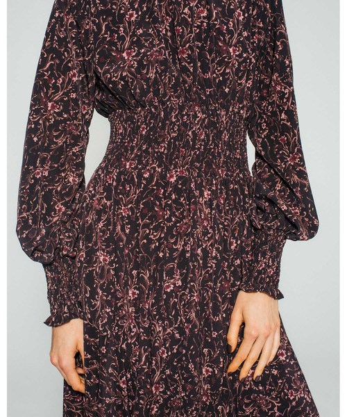 CASA FLINE（カーサフライン）の「ハイネックワンピース（ワンピース・レディース・パープル/イエロー・FREE）」の6枚目の写真