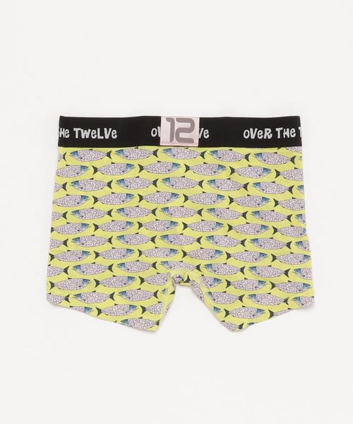 OVER THE TWELVE（オーバーザトゥウェルブ）の「OVER THE TWELVE（オーバーザトゥエルブ）臓物魚 ぴもうえ×OTT/アンダーウェア（ボクサーパンツ・メンズ・ブルー/グリーン・MEDIUM/LARGE）」の3枚目の写真