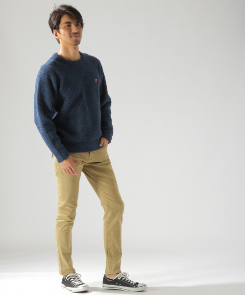 BAYFLOW(ベイフロー)の「ハイパーストレッチスリムカラーデニム 19SS(デニムパンツ・メンズ・ブラック/ベージュ/オフホワイト・MEDIUM/LARGE/X-LARGE/SMALL)」の17枚目の写真