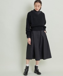 ドット編み前後2WAYボリュームニット