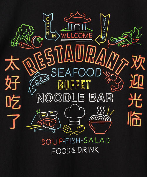 coen(コーエン)の「【FINEBOYS6月号掲載】ビッグシルエットプリントTシャツ3(UTILITY LINE)(Tシャツ/カットソー・メンズ・ホワイト/ブラック/その他・SMALL/LARGE/MEDIUM)」の10枚目の写真