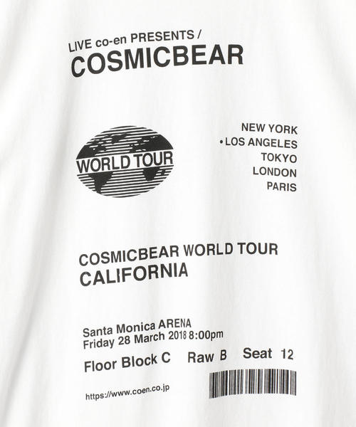 coen(コーエン)の「【FINEBOYS6月号掲載】ビッグシルエットプリントTシャツ3(UTILITY LINE)(Tシャツ/カットソー・メンズ・ホワイト/ブラック/その他・SMALL/LARGE/MEDIUM)」の12枚目の写真