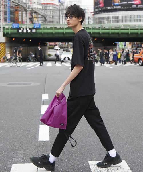 coen(コーエン)の「【FINEBOYS6月号掲載】ビッグシルエットプリントTシャツ3(UTILITY LINE)(Tシャツ/カットソー・メンズ・ホワイト/ブラック/その他・SMALL/LARGE/MEDIUM)」の16枚目の写真