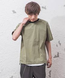 MinoriTY | オーバーサイズTシャツ ビッグシルエットドローコードプルオーバー(Tシャツ/カットソー)