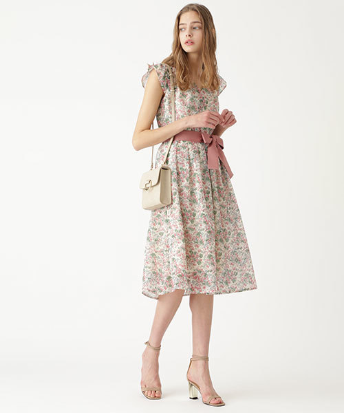 JILL STUART（ジルスチュアート）の「◆シンディスクエアミニバッグ（トートバッグ・レディース・ベージュ/ブルー・ﾌﾘ-）」の9枚目の写真