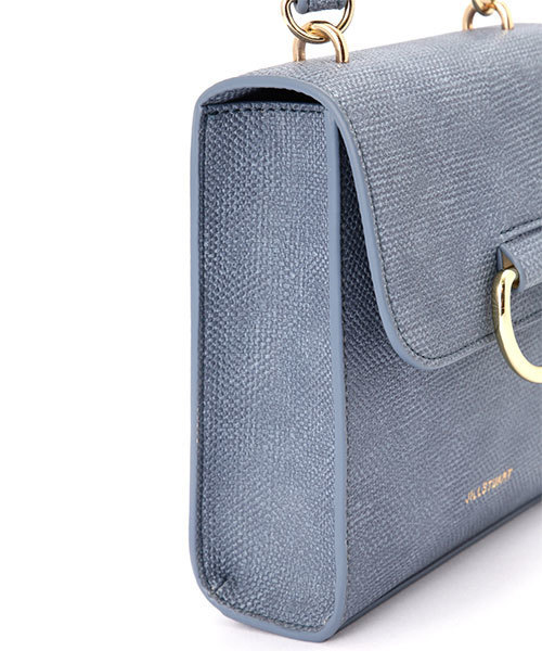 JILL STUART（ジルスチュアート）の「◆シンディスクエアミニバッグ（トートバッグ・レディース・ベージュ/ブルー・ﾌﾘ-）」の6枚目の写真