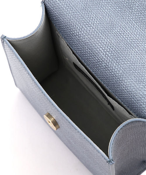 JILL STUART（ジルスチュアート）の「◆シンディスクエアミニバッグ（トートバッグ・レディース・ベージュ/ブルー・ﾌﾘ-）」の7枚目の写真