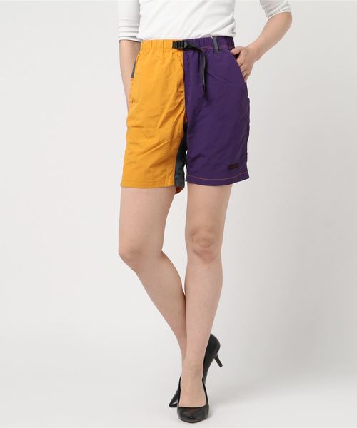 Gramicci（グラミチ）の「【GRAMICCI / グラミチ】SHELL PACKABLE SHORTS（水着・メンズ・チャコールグレー/ブラック/パープル/ネイビー/タン/マスタード/グリーン系カモフラージュ/その他1/その他2/スモークピンク・S/M/L/XL）」の9枚目の写真