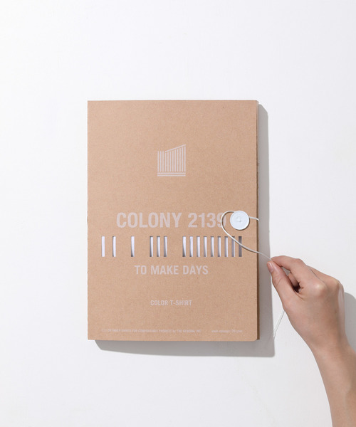 COLONY 2139(コロニートゥーワンスリーナイン)の「パックTシャツ Vネック(Tシャツ/カットソー・メンズ・ホワイト/ベージュ/ブラック/ネイビー/グレー/オリーブ/レッド/イエロー・SMALL/LARGE/MEDIUM/X-LARGE)」の9枚目の写真