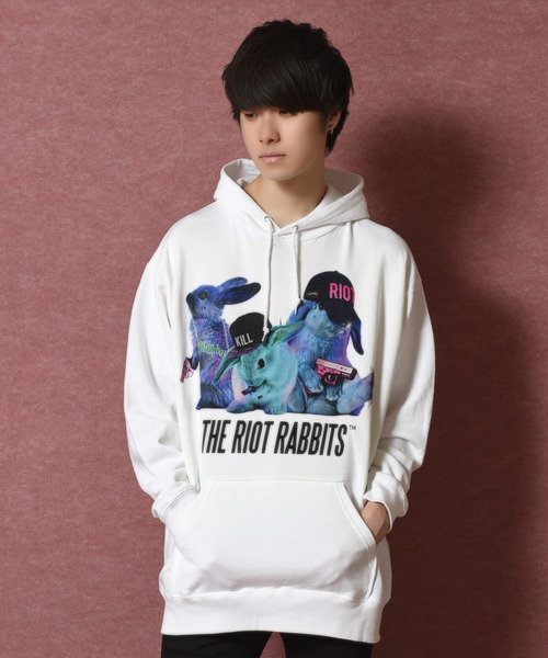 MILKBOY（ミルクボーイ）の「RIOT RABBIT HOODIES（パーカー）」 - WEAR