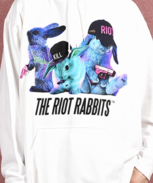 MILKBOY（ミルクボーイ）の「RIOT RABBIT HOODIES（パーカー）」 - WEAR