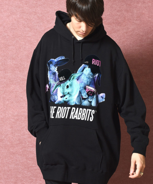 MILKBOY（ミルクボーイ）の「RIOT RABBIT HOODIES（パーカー）」 - WEAR