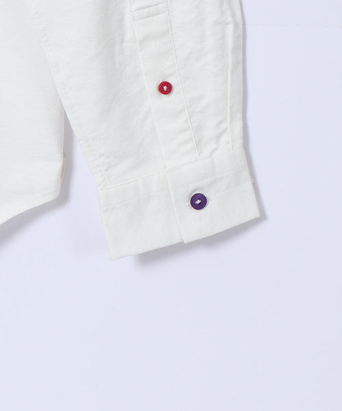 coen(コーエン)の「オックスフォードクレイジーボタンレギュラーカラーシャツ(シャツ/ブラウス・メンズ・グレー/ホワイト・MEDIUM/X-LARGE/SMALL/LARGE)」の13枚目の写真