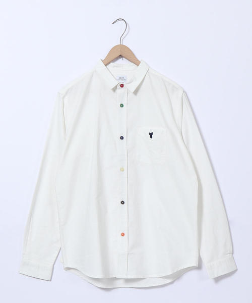 Undefeated X-LARGE グレー ボタン付きシャツ Undefeated X-LARGE グレー ボタン付きシャツ
