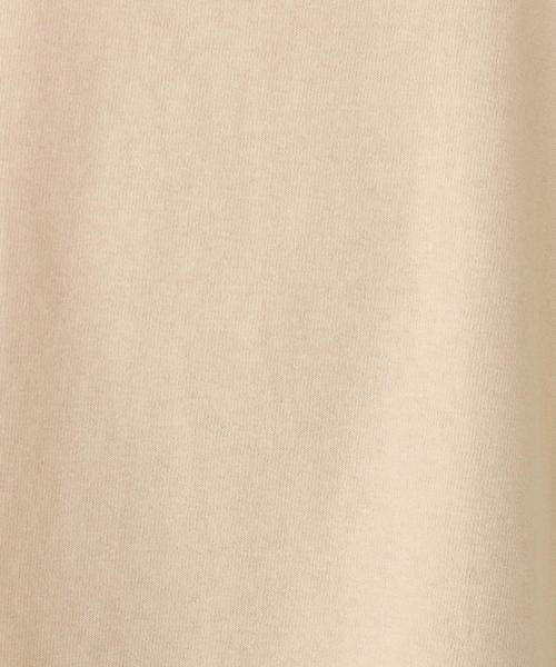 grove(グローブ)の「コットン裾ラウンドビックT(Tシャツ/カットソー・レディース・ブラック/ナチュラル/ブラウン系・02)」の11枚目の写真