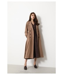 rienda | Back Pleat BELT Trench CT(トレンチコート)