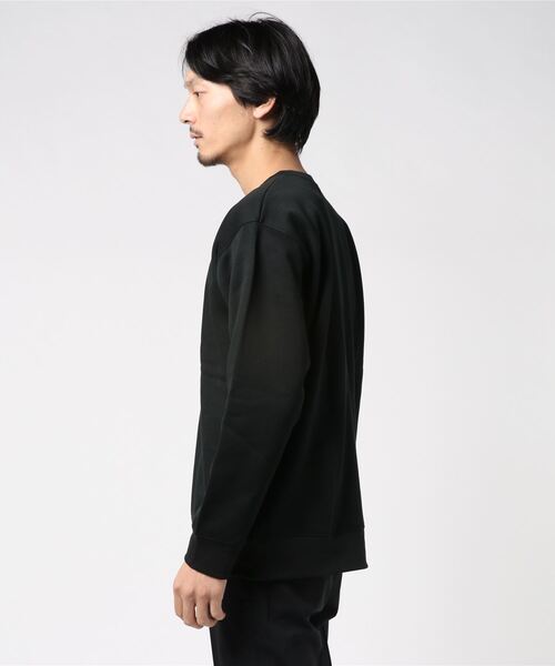 DOUBLE STEAL（ダブルスティール）の「Simple Logo トレーナー（スウェット・メンズ・グレー系その他2/グレー系その他/ブラック系その他/ブラック×ホワイト・X-LARGE/LARGE/MEDIUM）」の6枚目の写真