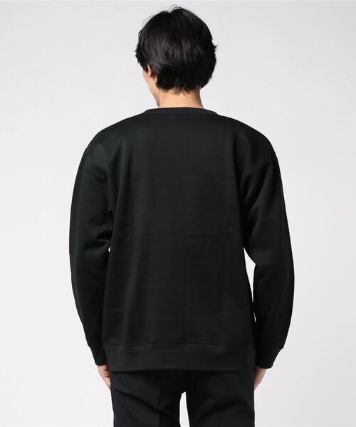 DOUBLE STEAL（ダブルスティール）の「Simple Logo トレーナー（スウェット・メンズ・グレー系その他2/グレー系その他/ブラック系その他/ブラック×ホワイト・X-LARGE/LARGE/MEDIUM）」の5枚目の写真