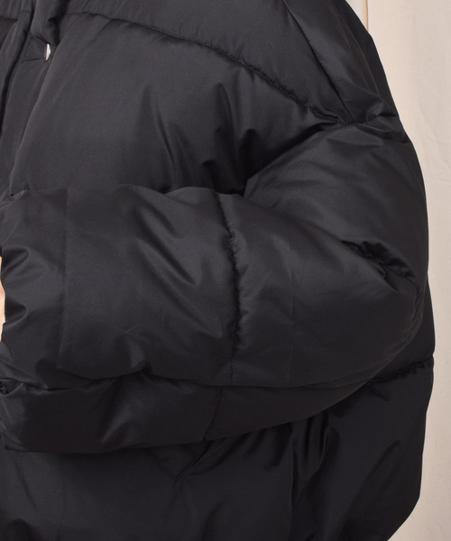 PairPair（ペアペア）の「袖ボリューム中綿フードブルゾン（ブルゾン・レディース・ブラック/アイボリー/モカ・FREE）」の7枚目の写真