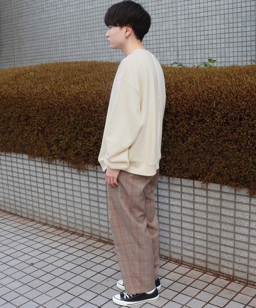 PairPair（ペアペア）の「裏起毛サガラ刺繍スウェット（スウェット・レディース・ブラック/ネイビー/アイボリー・MEDIUM/LARGE）」の16枚目の写真