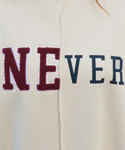 PairPair（ペアペア）の「裏起毛サガラ刺繍スウェット（スウェット・レディース・ブラック/ネイビー/アイボリー・MEDIUM/LARGE）」の18枚目の写真