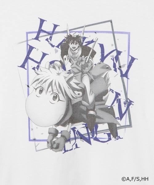 WEGO(ウィゴー)の「∴WEGO/【覇穹 封神演義】コラボロンT(Tシャツ/カットソー・メンズ・ブラック/ホワイト・MEDIUM/LARGE)」の6枚目の写真