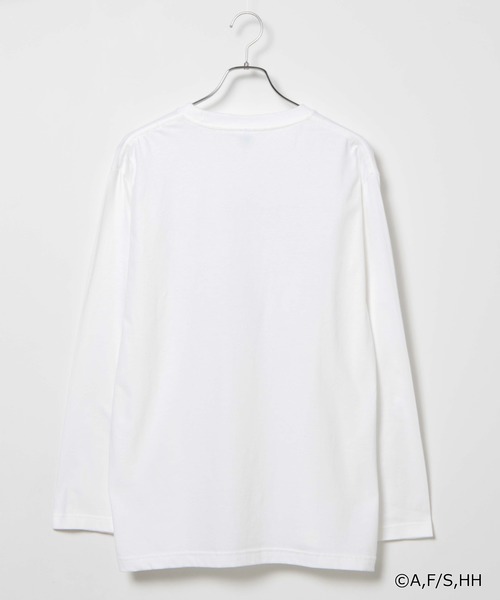 WEGO(ウィゴー)の「∴WEGO/【覇穹 封神演義】コラボロンT(Tシャツ/カットソー・メンズ・ブラック/ホワイト・MEDIUM/LARGE)」の4枚目の写真
