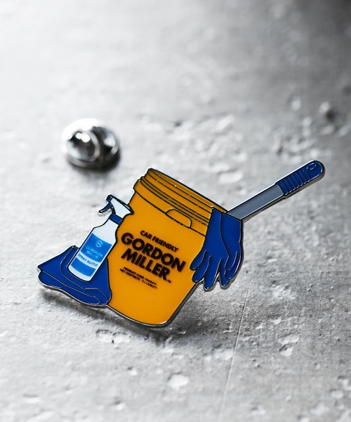 GORDON MILLER(ゴードンミラー)の「GORDON MILLER(ゴードンミラー) PINS (ピンズ)(6colors)(シルバー ブルー イエロー ホワイト カーキ)(バッジ・レディース・イエロー/ブルー/シルバー/ブルー系その他/ホワイト/カーキ・ONE SIZE)」の5枚目の写真