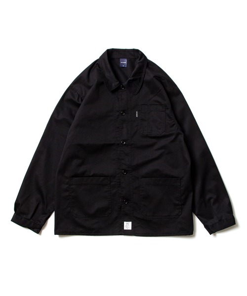 APPLEBUM（アップルバム）の「Flower Logo Coverall Jacket（カバーオール・メンズ・ブラック・MEDIUM/LARGE/X-LARGE/XX-LARGE）」の8枚目の写真