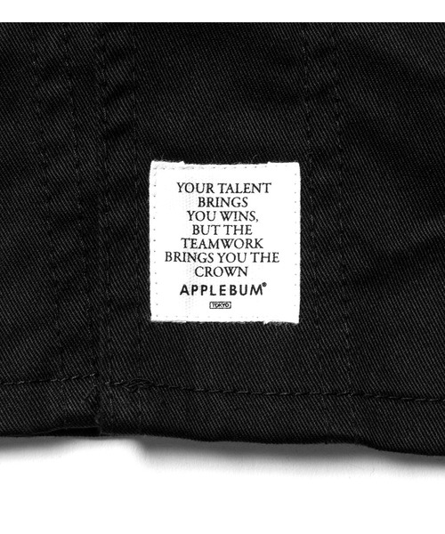 APPLEBUM（アップルバム）の「Flower Logo Coverall Jacket（カバーオール・メンズ・ブラック・MEDIUM/LARGE/X-LARGE/XX-LARGE）」の5枚目の写真
