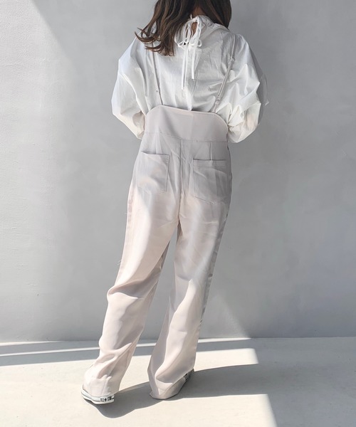 LE MORE（リモア）の「バックリボンギャザーブラウス（シャツ/ブラウス・レディース・ホワイト・FREE）」の8枚目の写真